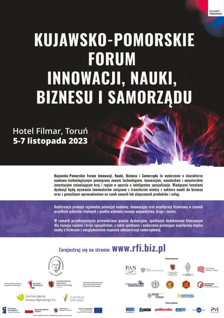 Kujawsko-Pomorskie Forum Innowacji, Nauki, Biznesu i Samorządu – FINBiS 2023 już wkrótce!